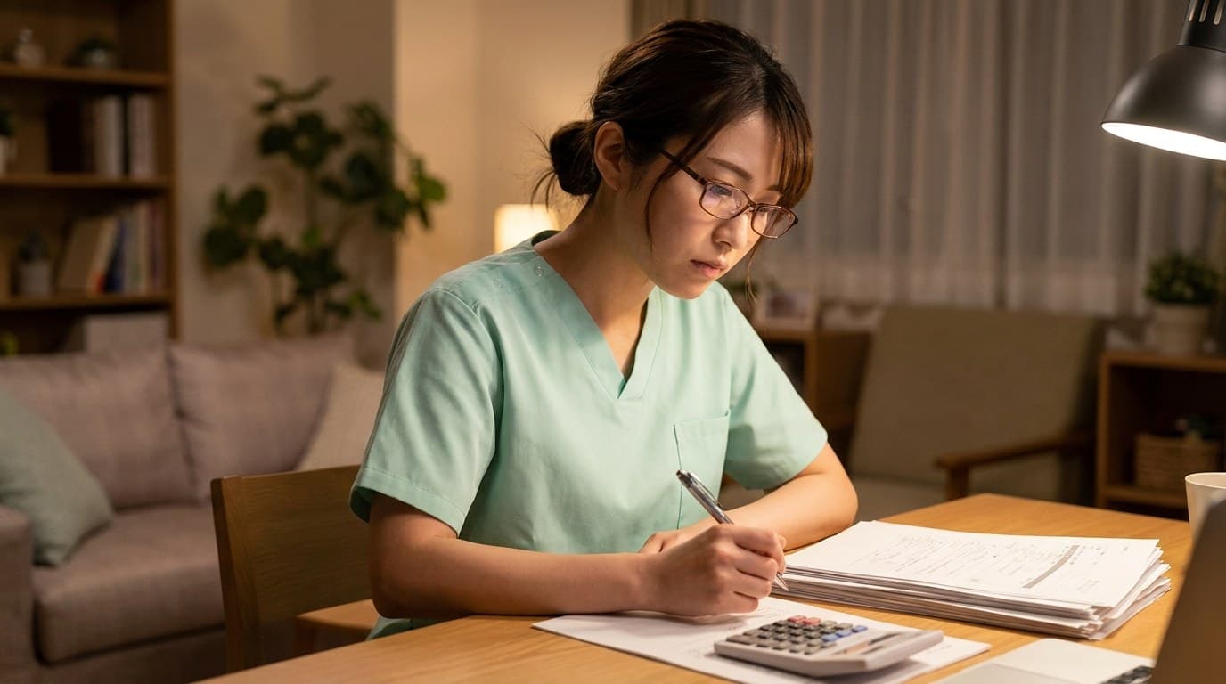看護師の奨学金・お礼奉公と返済を考えるイメージ画像