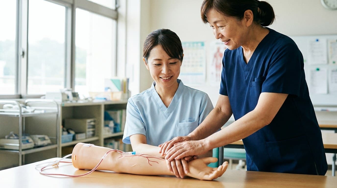 ブランクから看護師に復職する人のイメージ画像